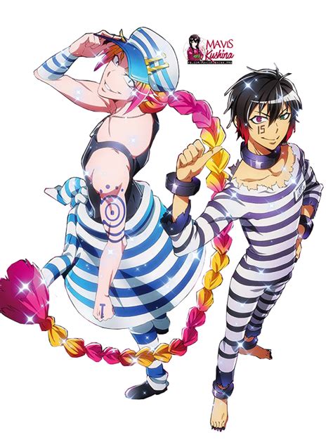 Render | Nanbaka | Uno y Jyugo by MavisKushina on DeviantArt