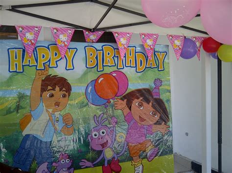 KIDS EVENTS : KIDS PARTIES: Dora Party @ Mbezi Beach