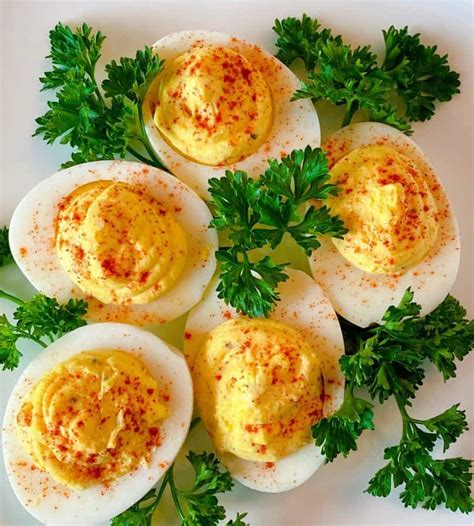 Classic Deviled Eggs Recipe | Norine's Nest