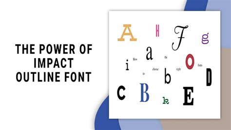 Power Of Impact Outline Font - A Closer Look"