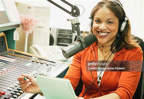 Radio Broadcaster In Studio High-Res Stock Photo - Getty Images