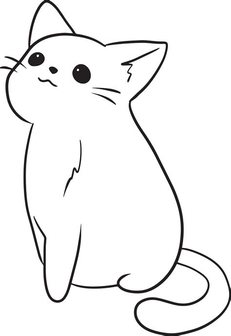 Anime cat drawing easy - surveyserg