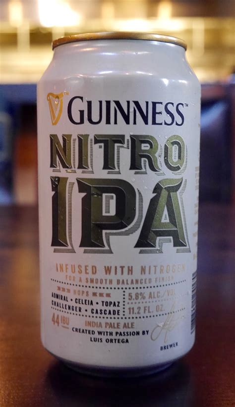 The Debut of Guinness Nitro IPA