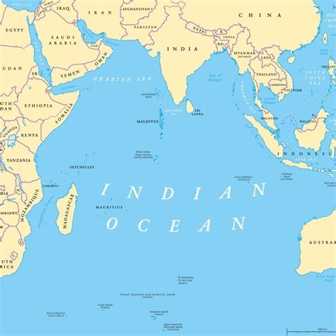 Indian Ocean Map and 8 Most Beautiful Indian Ocean Vacations - Best Hotels Home