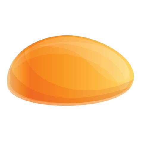 Apricot part icon, cartoon style 14184418 Vector Art at Vecteezy