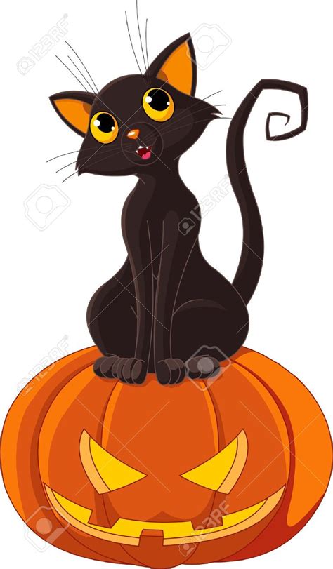 Halloween Black Cat Clipart at GetDrawings | Free download