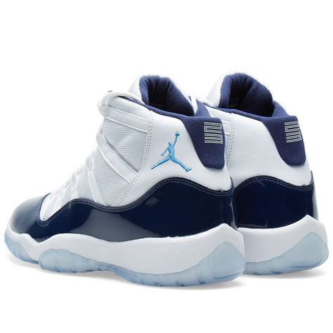 Nike Air Jordan 11 Retro UNC White, University Blue & Navy | END. (ES)