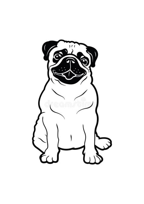 Pug Drawing Stock Illustrations – 9,397 Pug Drawing Stock Illustrations, Vectors & Clipart ...