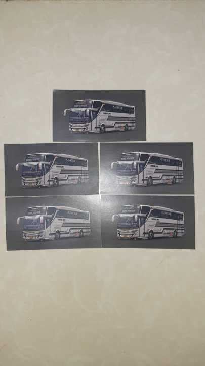 5 stiker bus bis busmania tunggal jaya kids panda panjang | Lazada Indonesia