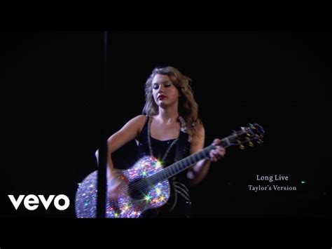 Taylor Swift - Long Live (Taylor's Version), chords, lyrics, video