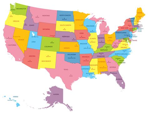 Map of the United States