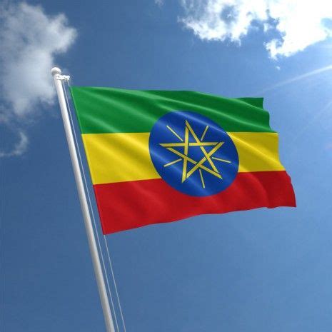 Ethiopia Flag | Buy Flag of Ethiopia | The Flag Shop | Ethiopia flag ...