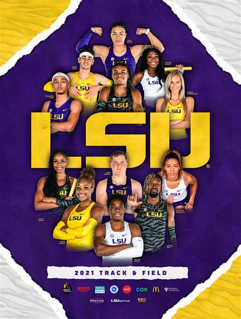 LSU Track & Field 2021 on Behance