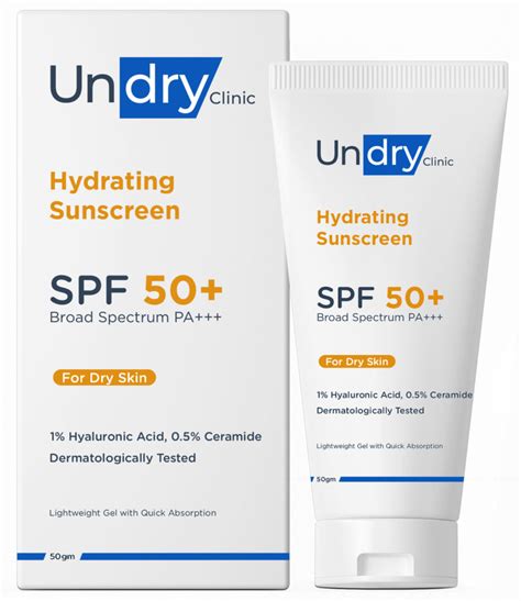 Hydrating Gel Sunscreen for Dry Skin (50g)