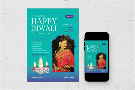 Diwali Flyer Template - BrandPacks