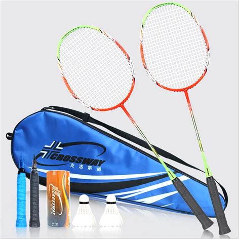 Crossway Professional Badminton Rackets Light Weight Carbon Badminton Rackets raquette de ...