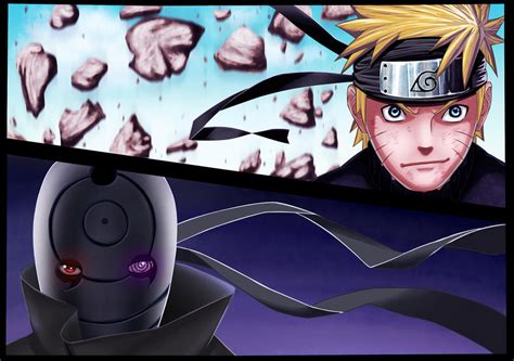 Naruto Vs Tobi by Donquixot on DeviantArt