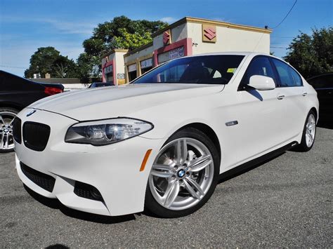 2013 BMW 5-SERIES 535I M SPORT PACKAGE 42554 Miles WHITE SEDAN 6 CYLINDER AUTOMA - WBAFR7C54DC829297