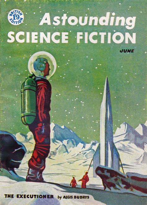 Astounding Science Fiction June 1956 Cover Art By Van Dongen | Science fiction magazines, Pulp ...