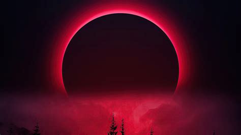 Crimson Moon Wallpapers - Top Free Crimson Moon Backgrounds - WallpaperAccess