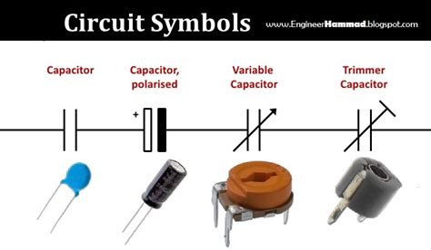 Circuit Diagram Symbol For Capacitor