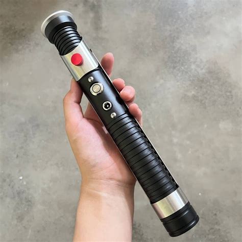 Star Wars Qui-Gon Jinn Lightsaber Replica Force FX Dueling Rechargeable Metal | eBay