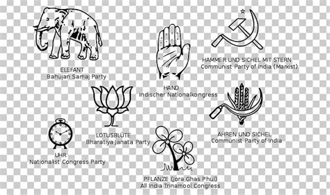 Indian National Congress Political Party Kitty Party Symbol PNG, Clipart, Angle, Area, Black And ...