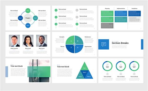 Project Status - Professional PowerPoint template for $21