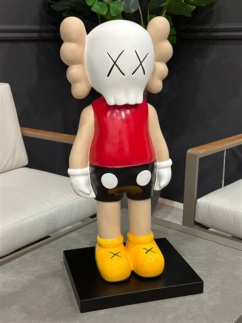 Big Kaws Sculpture 2.2 Ft, Kaws Figure, Unique Present Gift, Trend ...