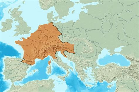 Carolingian Frankish Empire by Finnect on deviantART