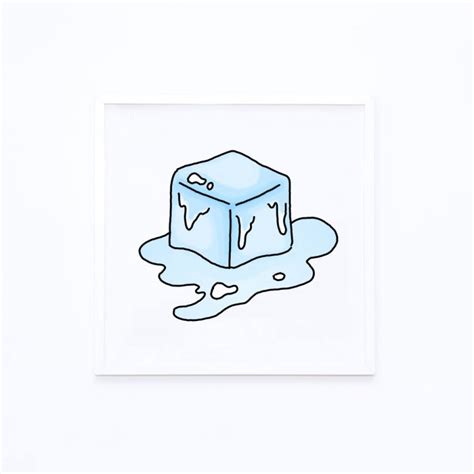 How to Draw an Ice Cube - Step by Step Easy Drawing Guides - Drawing Howtos