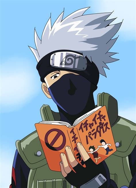 Kakashi Hatake Face Manga