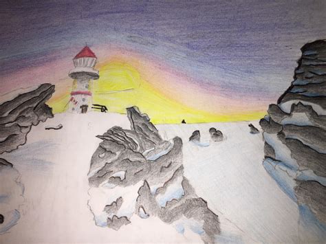 I drew Desolation Point lighthouse : r/thelongdark