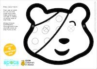 Gambar Children Pudsey Bear Coloring Page Toby Colouring Sheets Pinterest 1000 di Rebanas - Rebanas