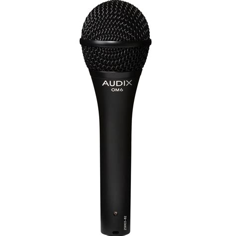 Audix OM6 Handheld Hypercardioid Dynamic Microphone OM6 B&H