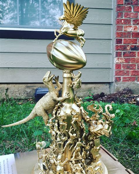 DIY Fantasy Football Trophy | Fantasy football, Fantasy football trophy, Football trophies