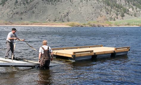 New fishing dock installed at Nicola Lake - Merritt Herald