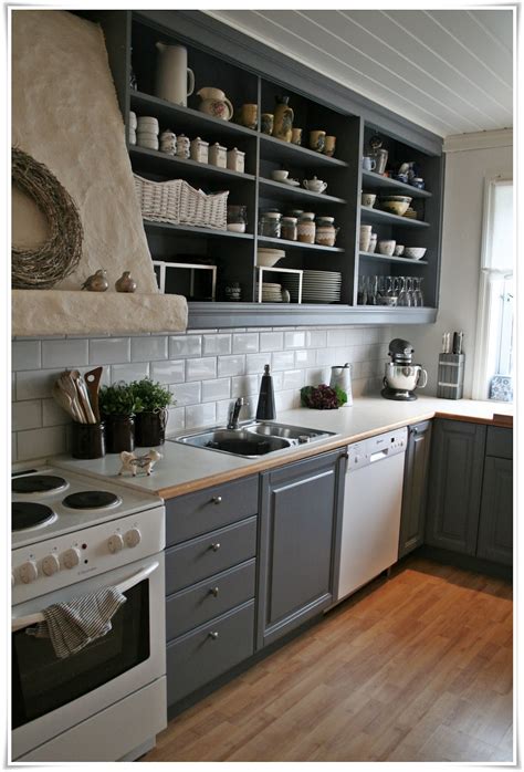 26 Kitchen Open Shelves Ideas - Decoholic