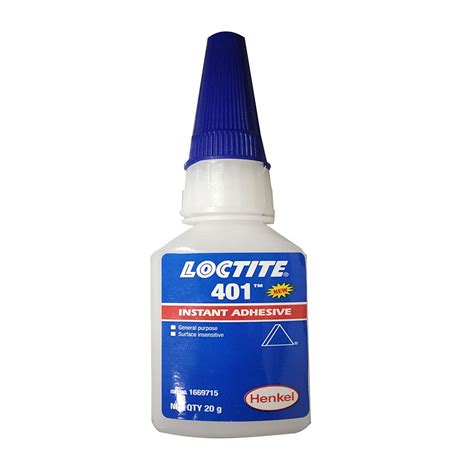 Buy LOCTITE 401 Super Glue Instant Adhesive 20G Metal Rubber Ceramic Leather Online at ...