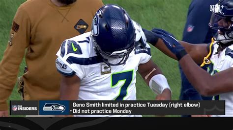 Nov. 22 injury update on Seattle Seahawks Geno Smith (elbow) | 'The ...