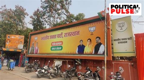 In a Rajasthan BJP poster, a picture speaks a thousand words | Political Pulse News - The Indian ...