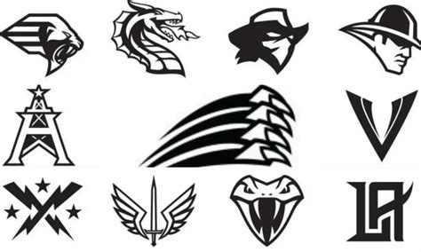 XFL Team Logos