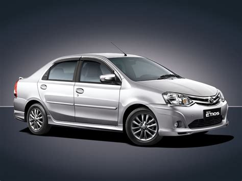 Toyota Etios Sedan 3-Quarter Front 'Symphony Silver'