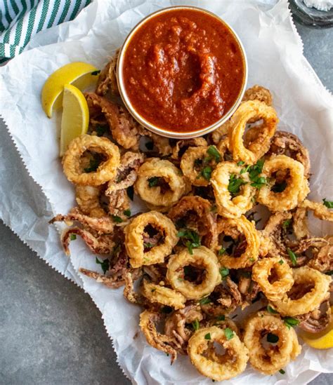 Easy Fried Calamari | Carolyn's Cooking