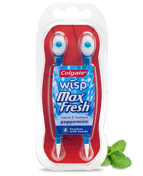 Wisp Max Fresh | Disposable Toothbrush | Colgate®