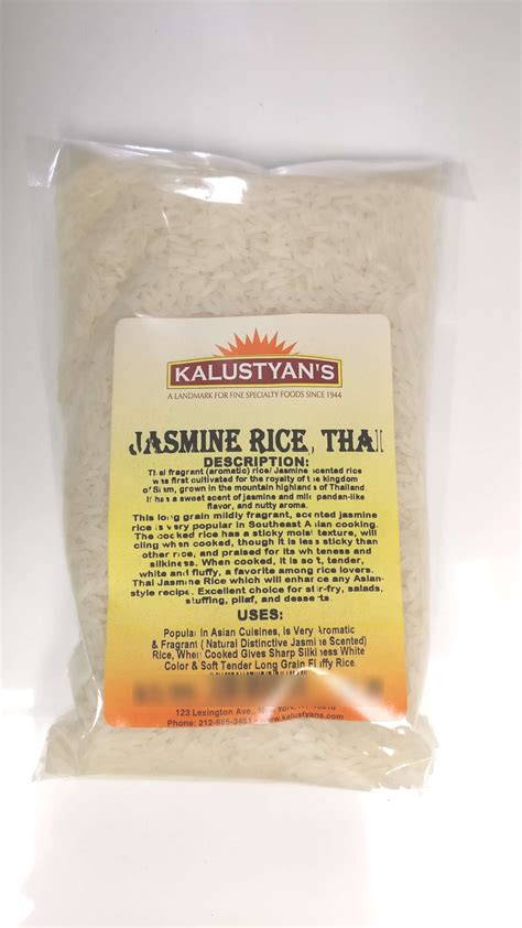 Jasmine Rice, Thai