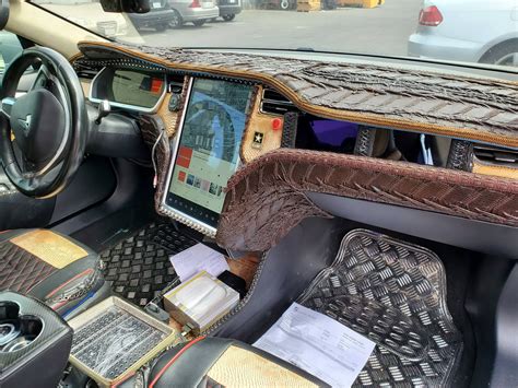 Crocodile Dundee Would Be Proud Of This Tesla Model S Custom Interior | Carscoops