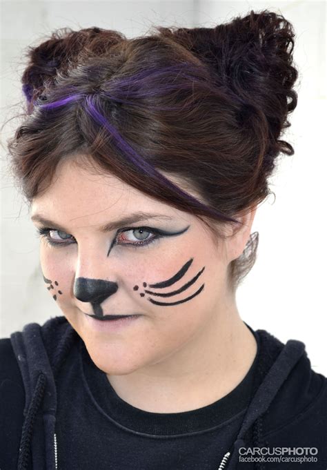 Cat face painting for Halloween. Halloween 2013, Halloween Costumes, Halloween Face Makeup ...