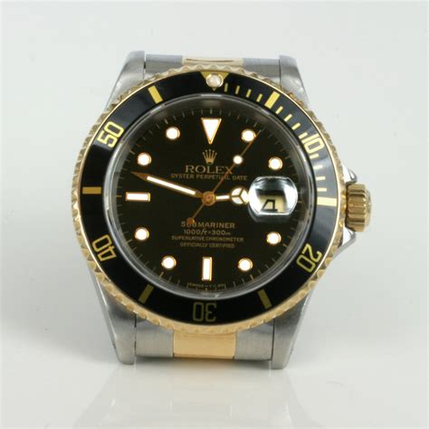 Buy Rolex Submariner in gold & steel. Sold Items, Sold Rolex Watches ...