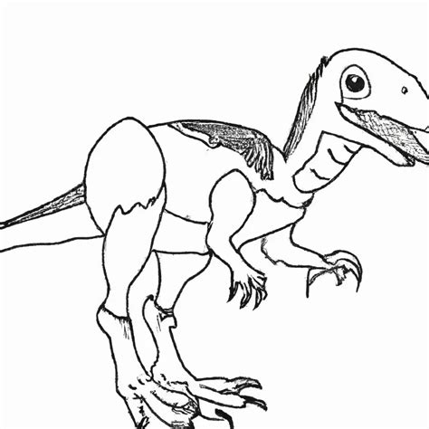 Desenhos de Utahraptor para Imprimir e Colorir: Divirta-se com Esses 10 Modelos!